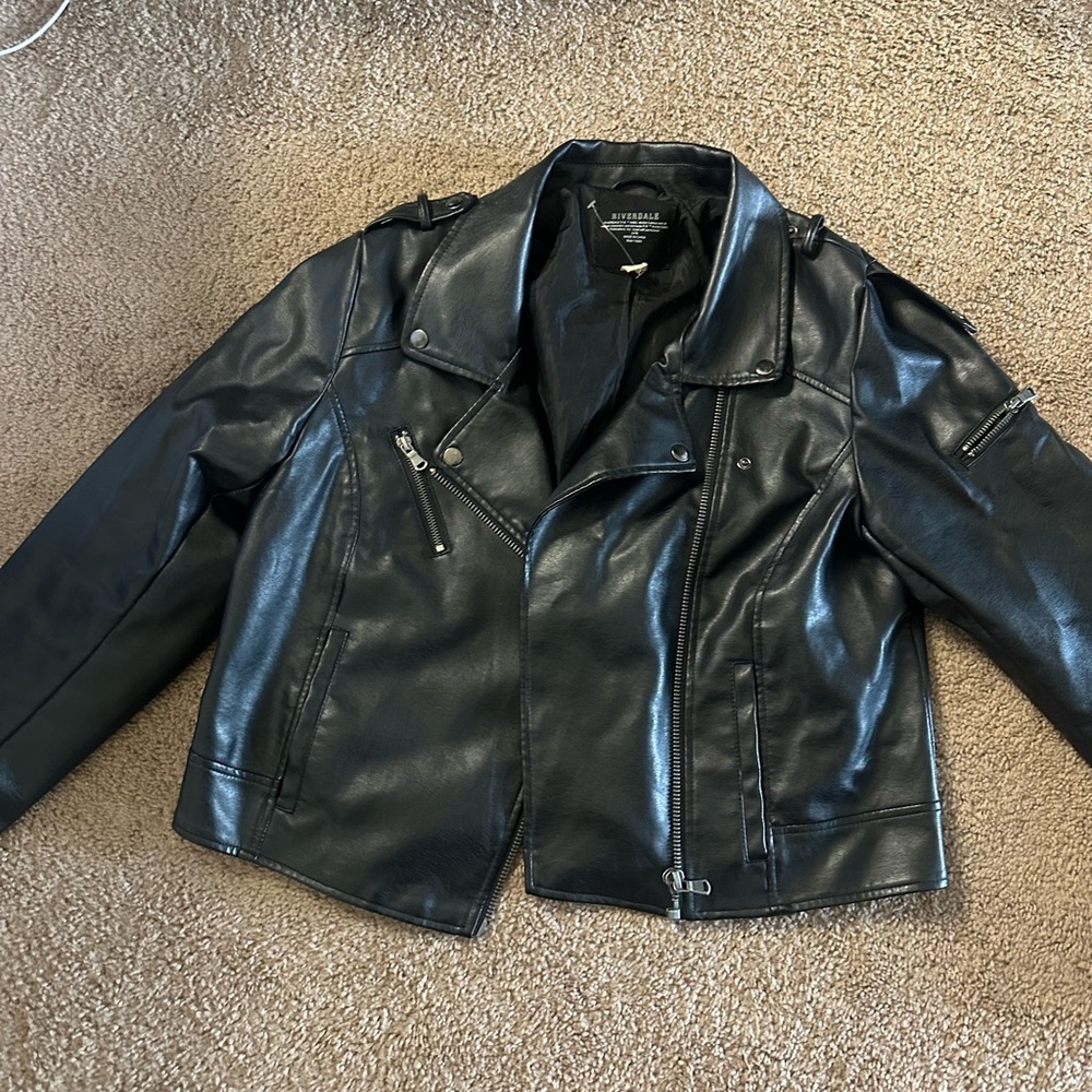 Riverdale Black Faux Leather Jacket